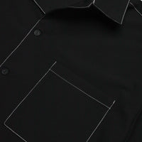 Contrast Stitch Short Sleeve Shirt
