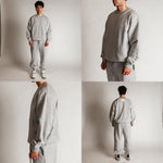 Embroidered "H' Crewneck