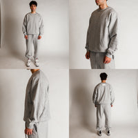 Embroidered "H' Crewneck