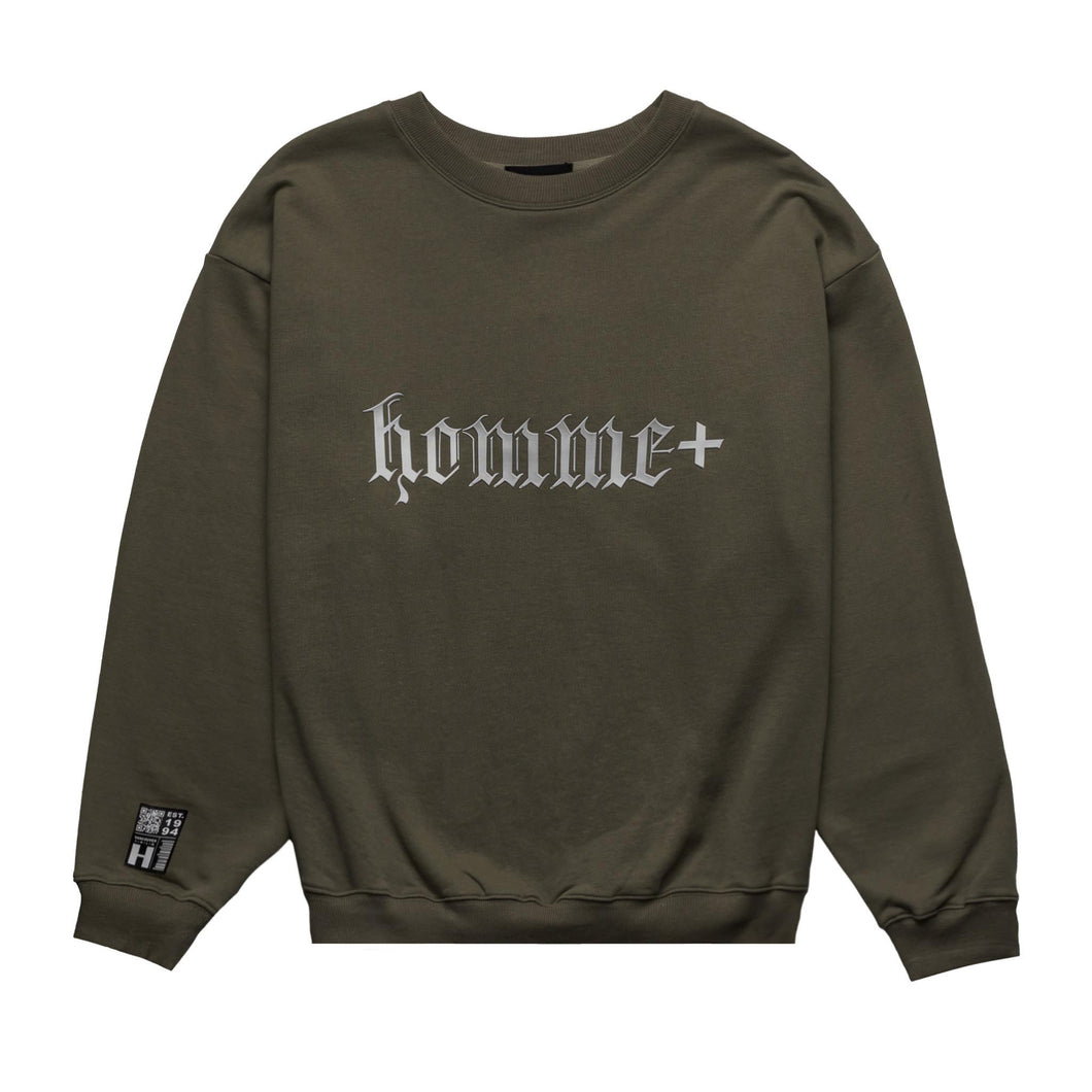 Chrome Font Crewneck